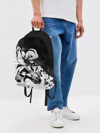 Рюкзак джинсовый / NIER AUTOMATA