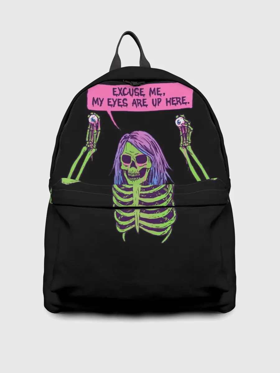 Рюкзак джинсовый / Мои глаза здесь, наверху