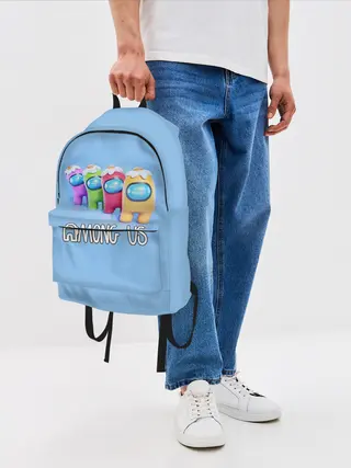 Рюкзак джинсовый / AMONG US