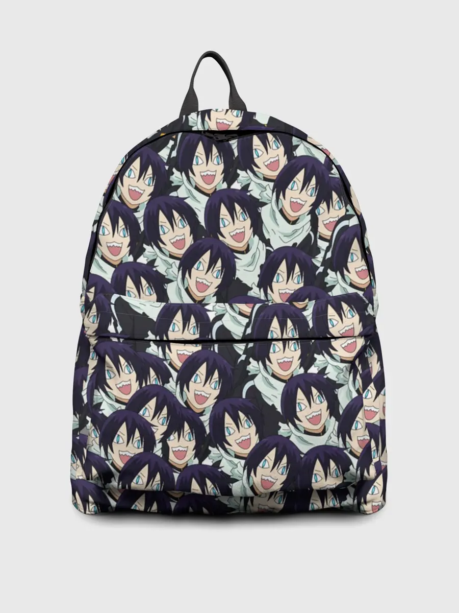 Рюкзак джинсовый / ЯТО БЕЗДОМНЫЙ БОГ