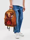 Рюкзак джинсовый / Огненный ВАНПАНЧМЕН
