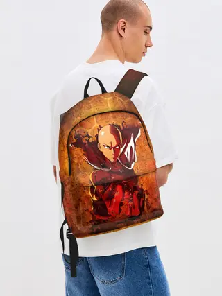 Рюкзак джинсовый / Огненный ВАНПАНЧМЕН