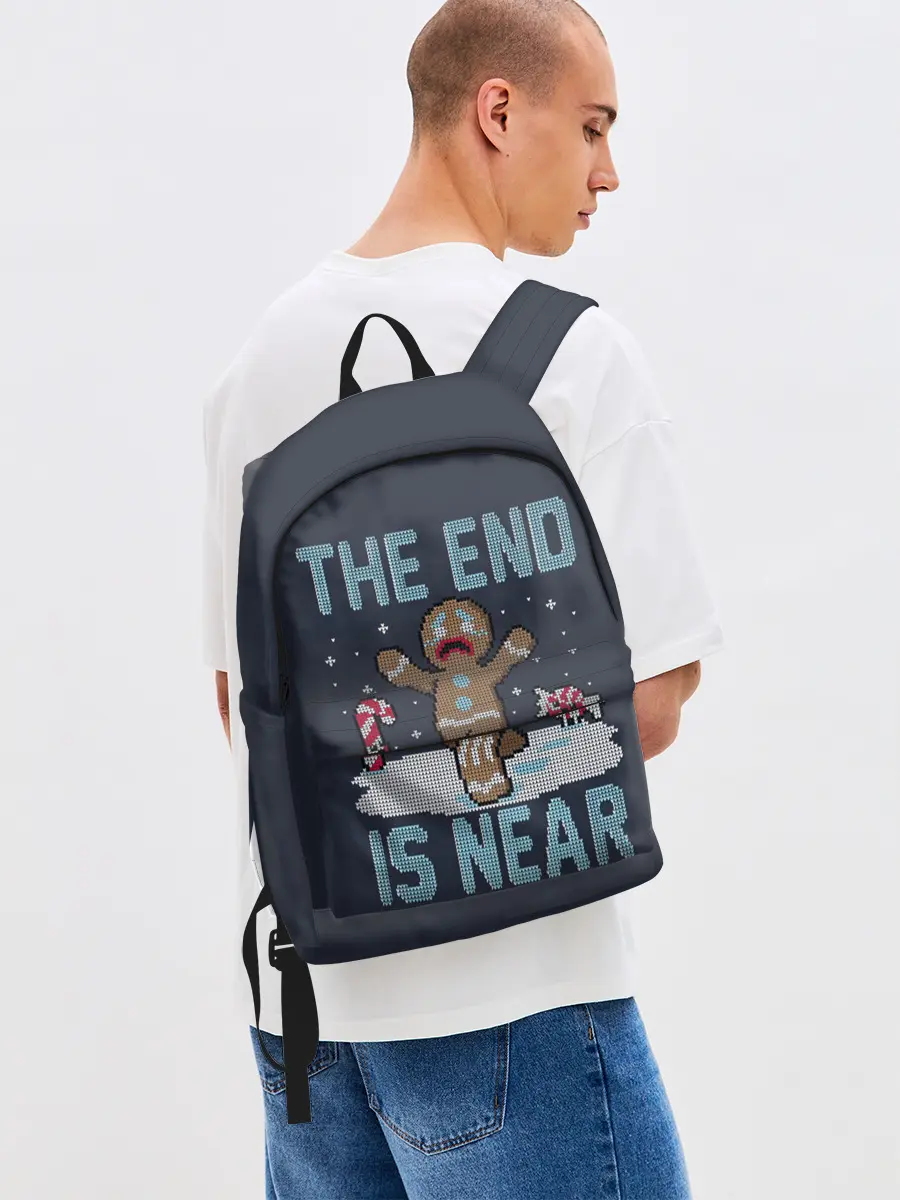 Рюкзак джинсовый / Пряник