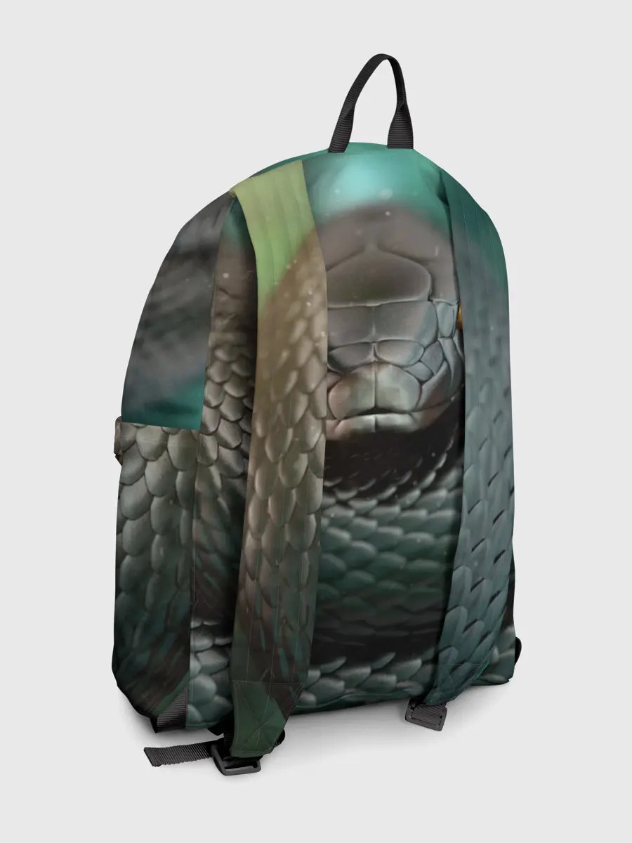 Рюкзак джинсовый / Чёрная мамба