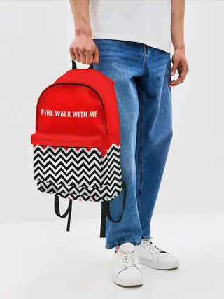 Рюкзак джинсовый / Twin Peaks