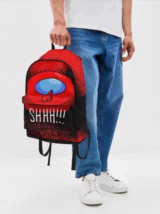 Рюкзак джинсовый / AMONG US