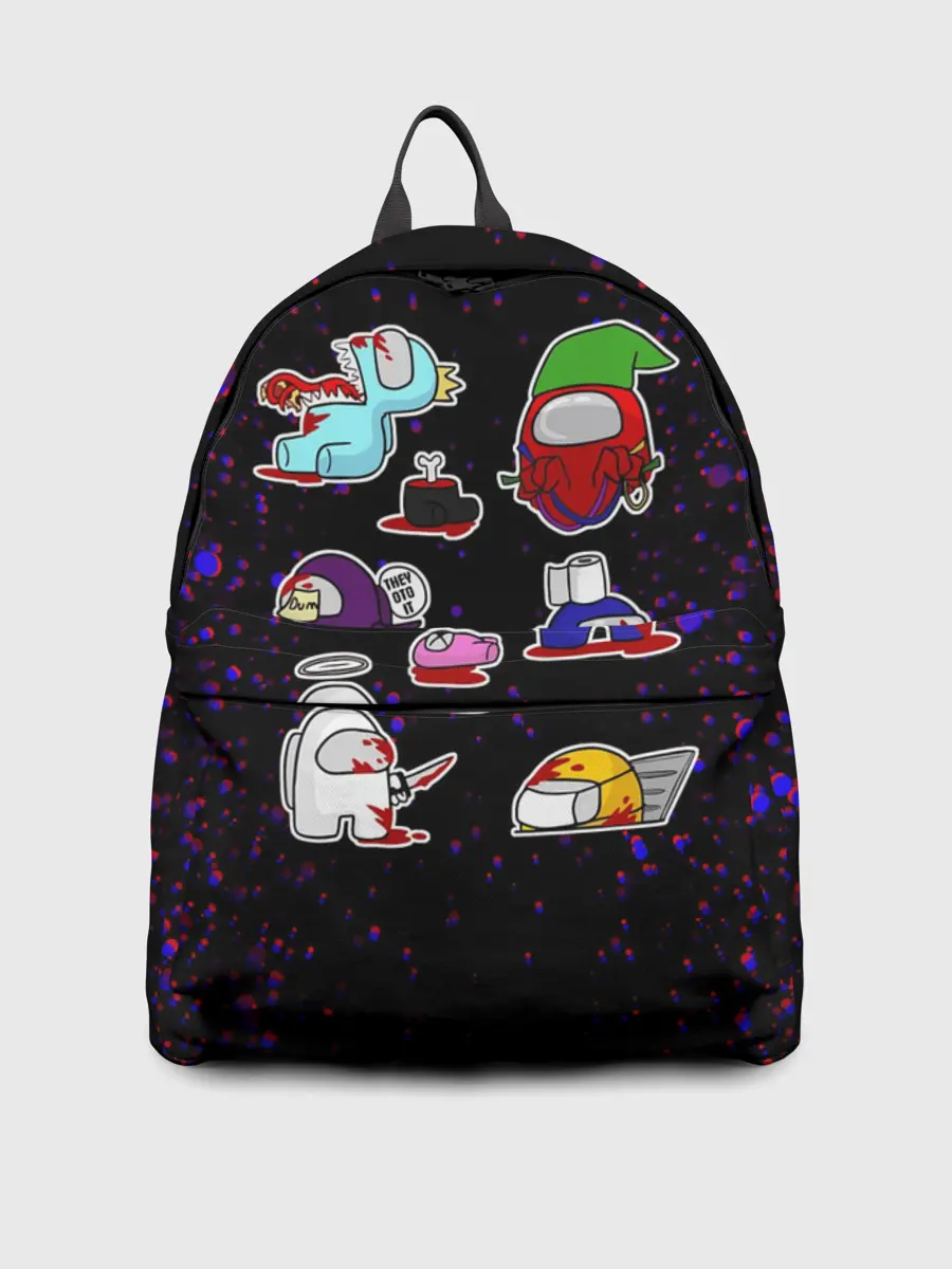 Рюкзак джинсовый / AMONG US