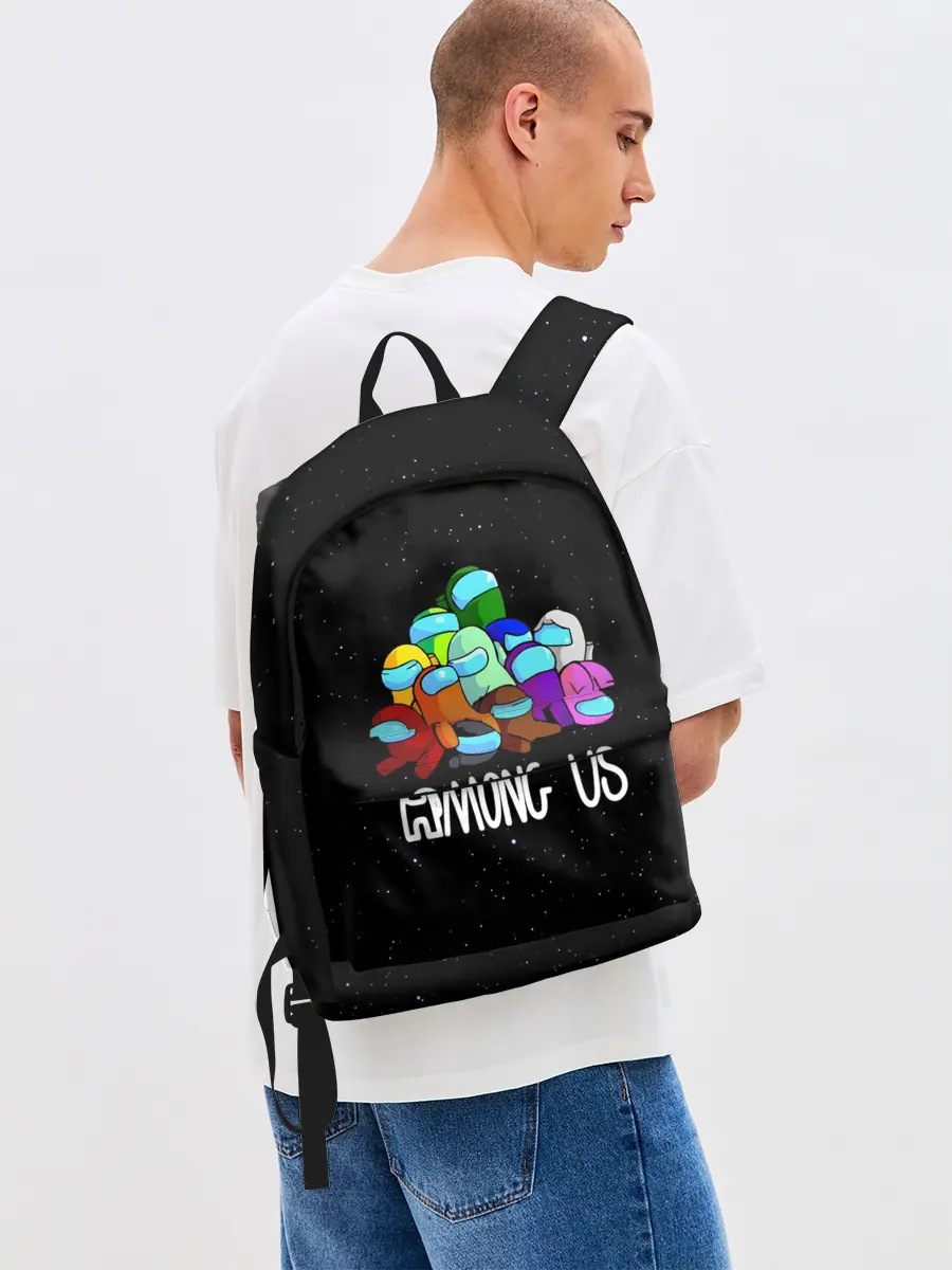 Рюкзак джинсовый / AMONG US