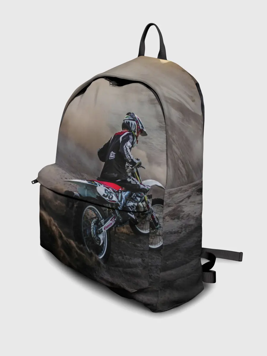 Рюкзак джинсовый / Душа питбайкера