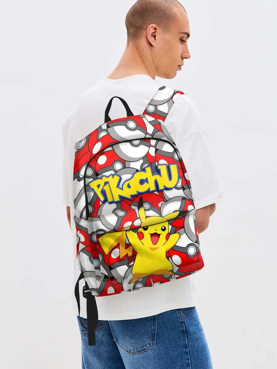 Рюкзак джинсовый / ПИКАЧУ