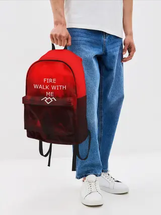 Рюкзак джинсовый / Twin Peaks