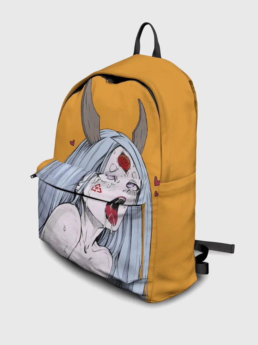 Рюкзак джинсовый / Ahegao Kaguya