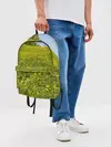 Рюкзак джинсовый / Поле одуванчиков