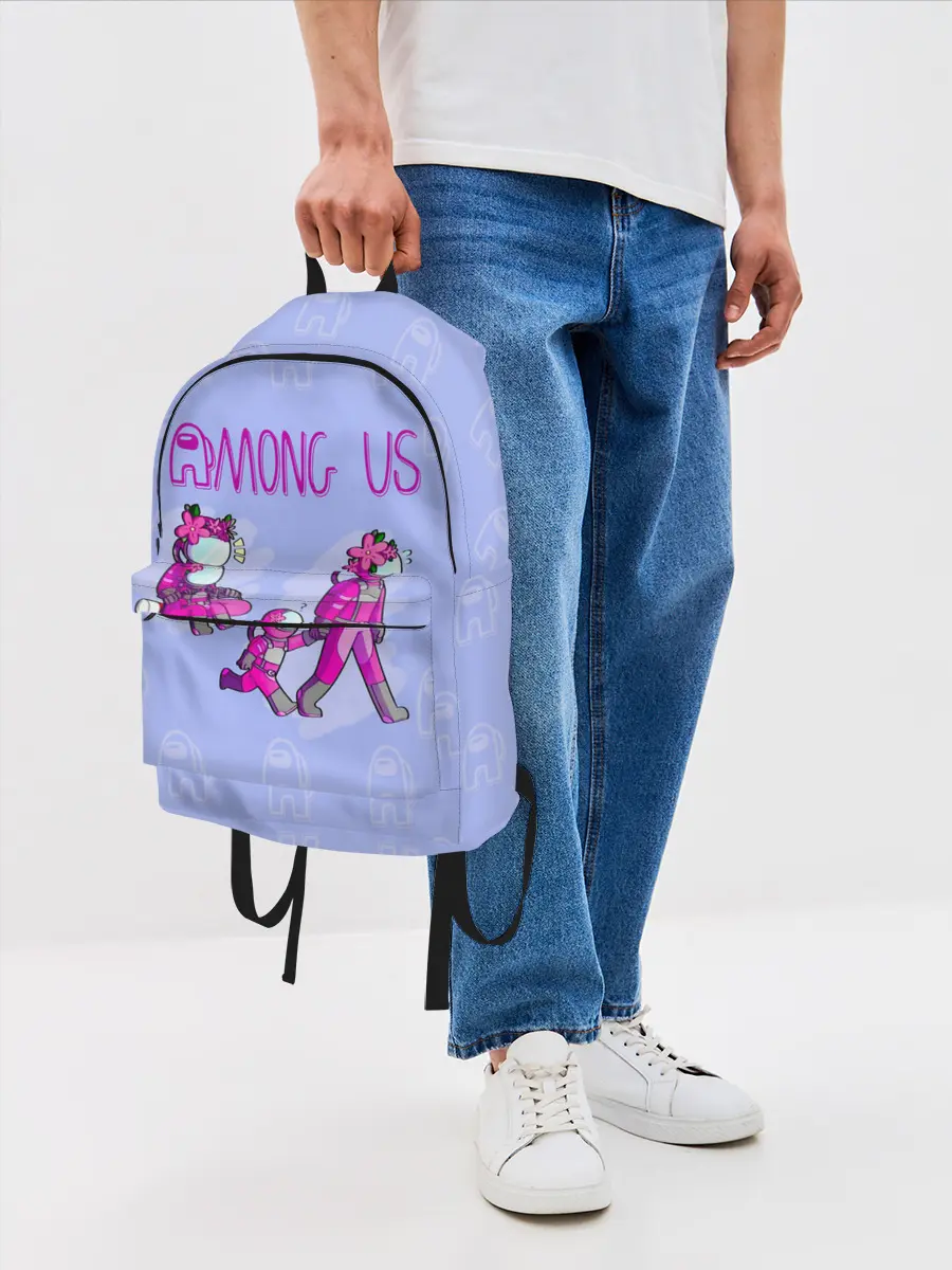 Рюкзак джинсовый / Among Us