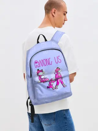 Рюкзак джинсовый / Among Us