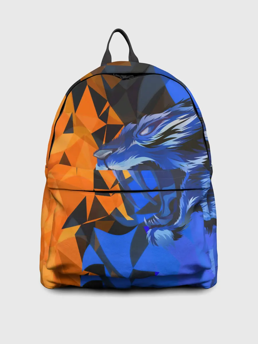 Рюкзак джинсовый / Тигр