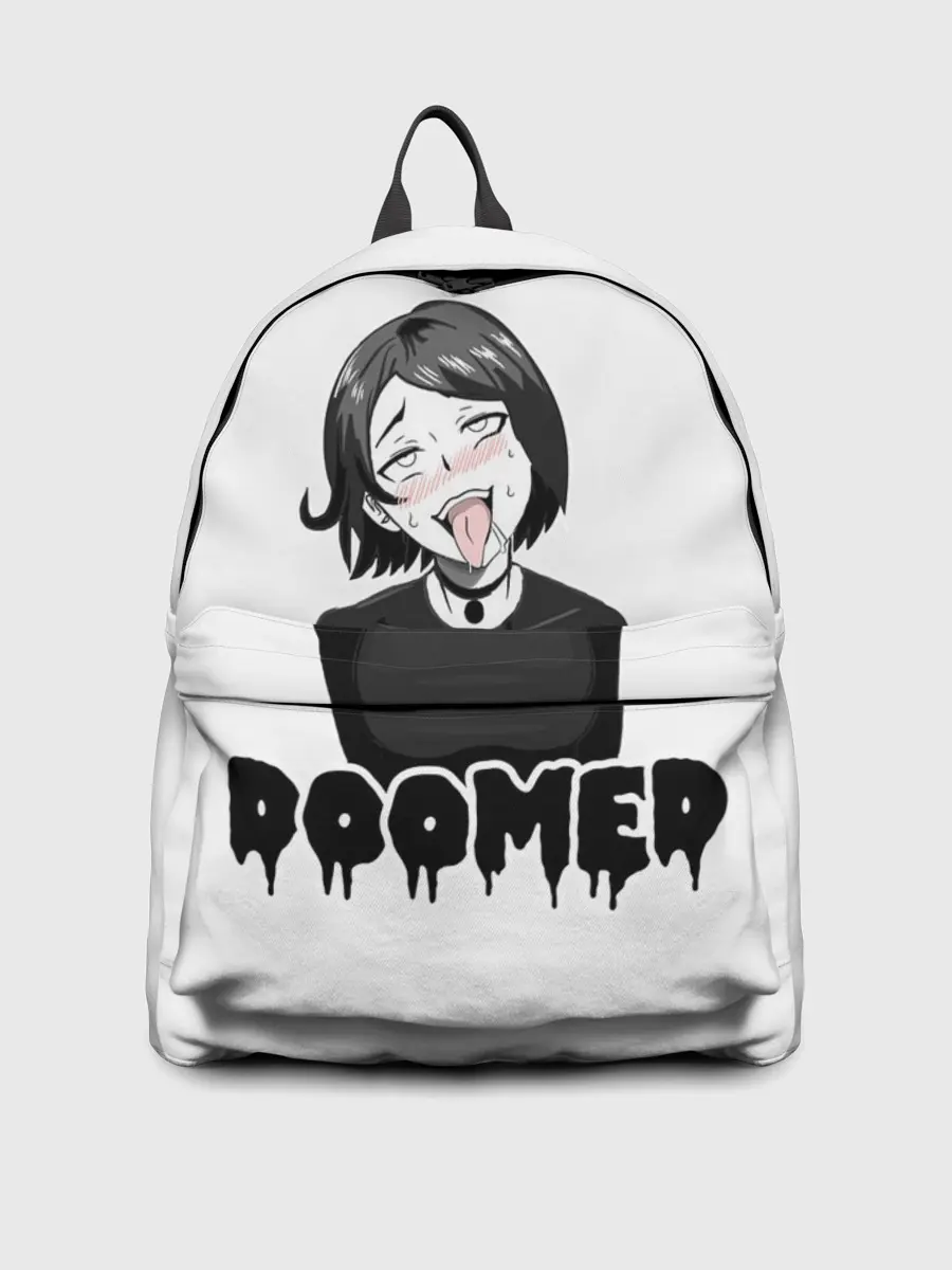 Рюкзак джинсовый / Doomer girl