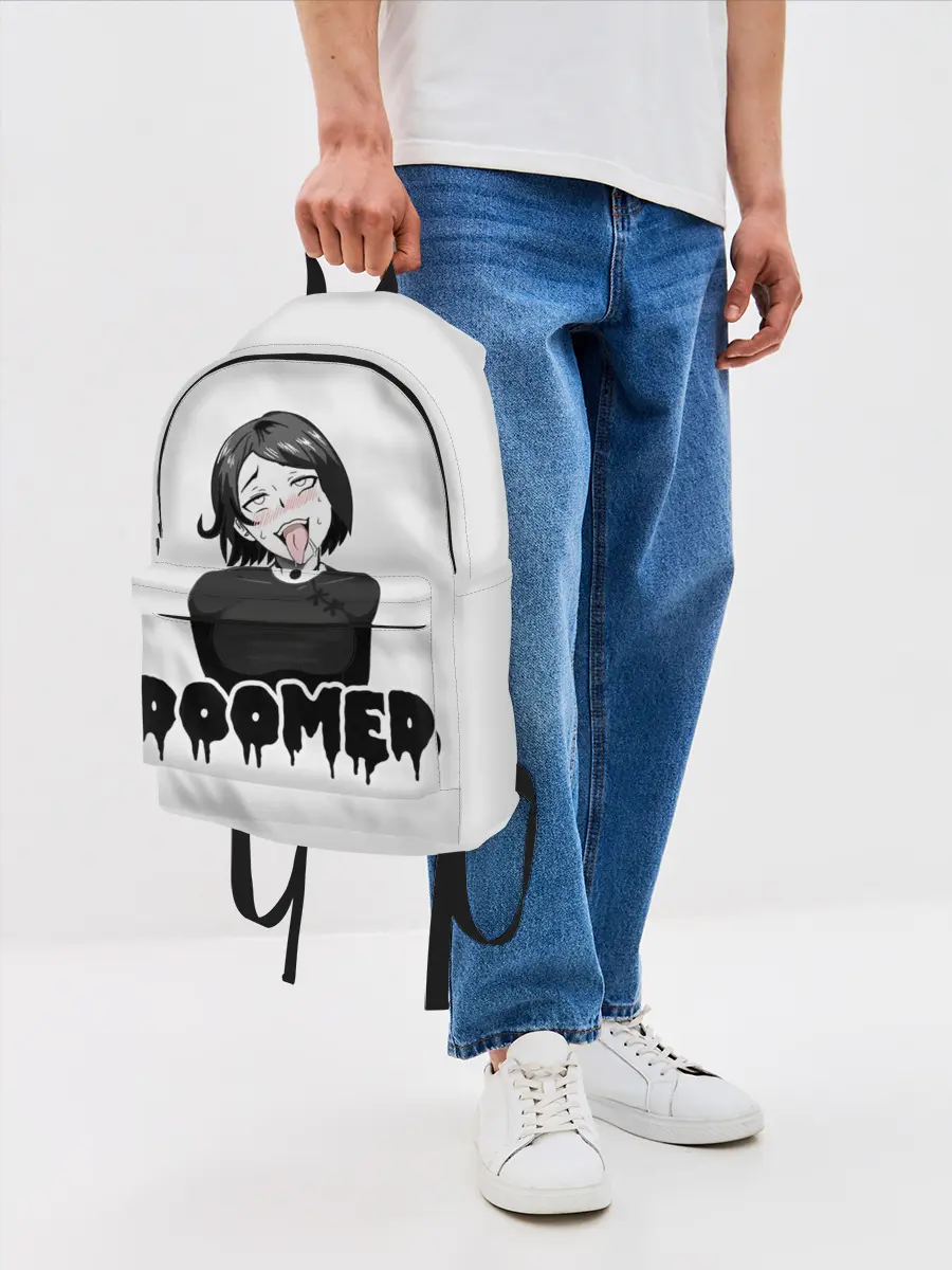 Рюкзак джинсовый / Doomer girl