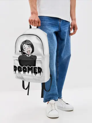 Рюкзак джинсовый / Doomer girl