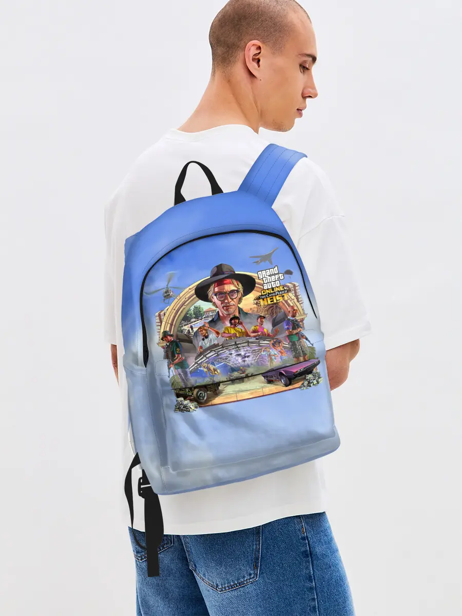 Рюкзак джинсовый / GTAO: The Cayo Perico Heist