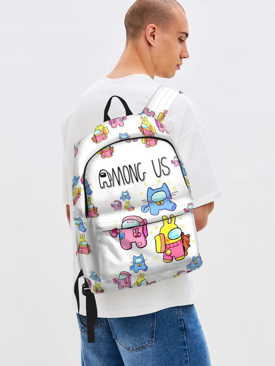 Рюкзак джинсовый / Among Us