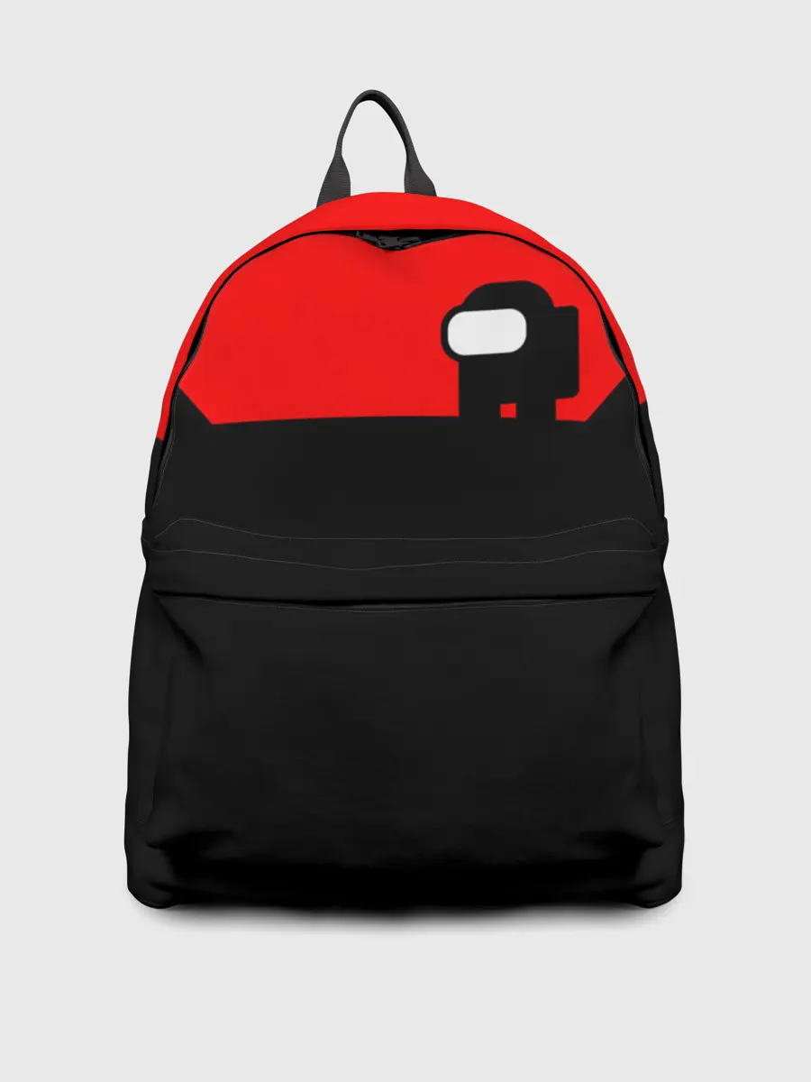 Рюкзак джинсовый / AMONG US - ALONE