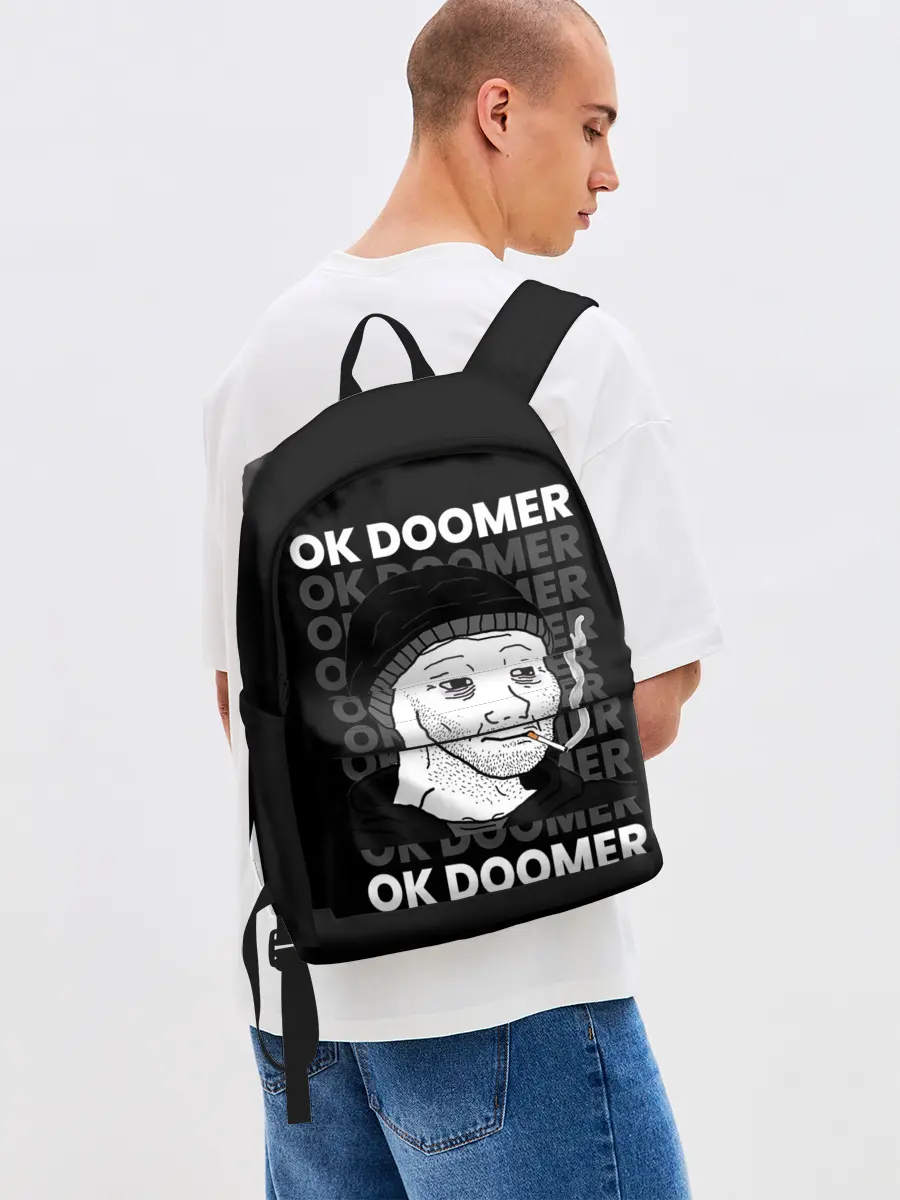 Рюкзак джинсовый / OK DOOMER