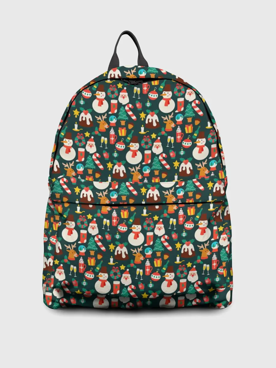 Рюкзак джинсовый / Новый Год