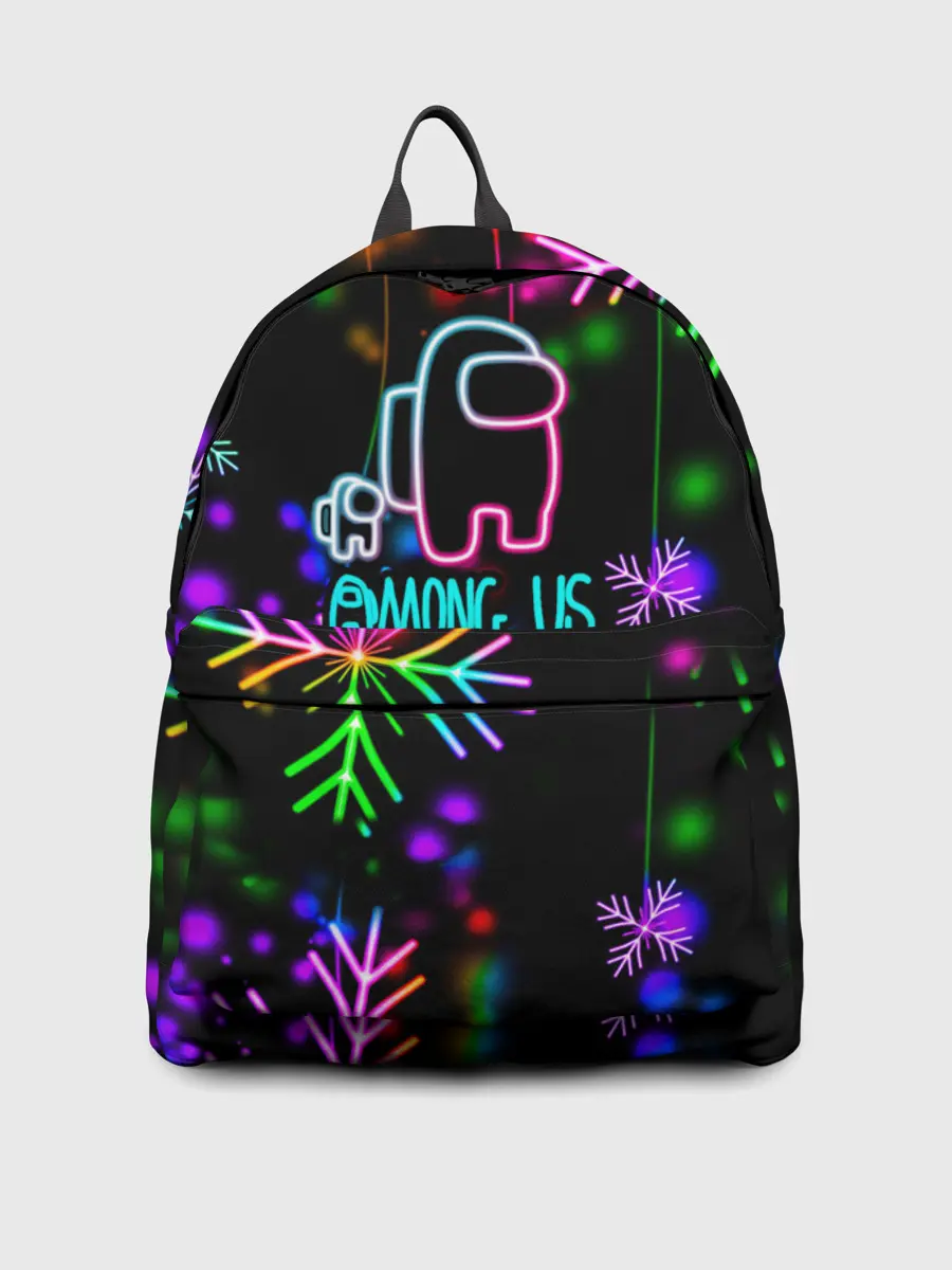 Рюкзак джинсовый / Among Us New Year