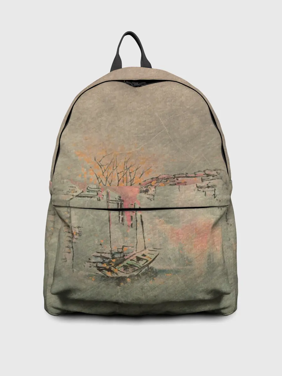 Рюкзак джинсовый / Пейзаж