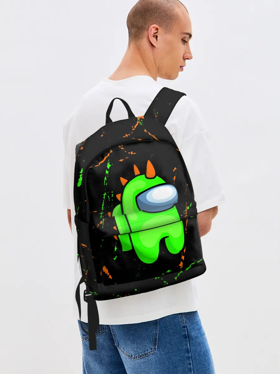 Рюкзак джинсовый / AMONG US - FORTNITE REX