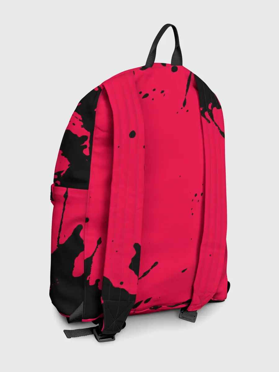 Рюкзак джинсовый / AMONG US - ORANGE & GREEN