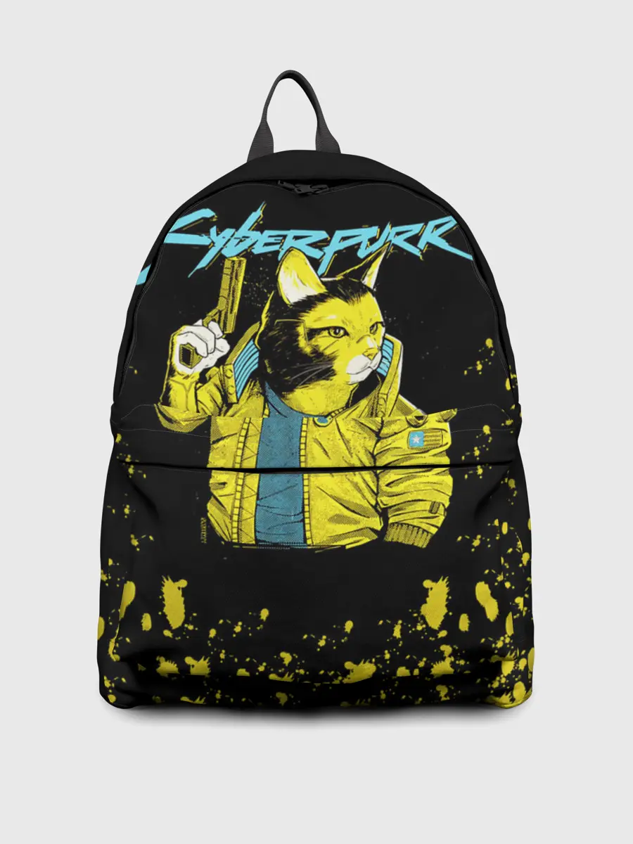Рюкзак джинсовый / CyberPunk 2077