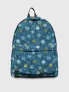 Рюкзак джинсовый / Снежинки