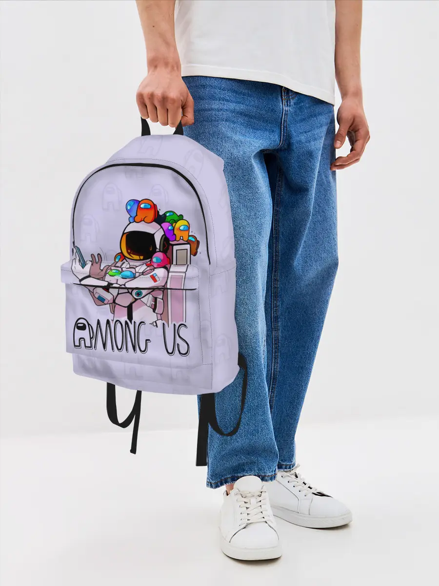 Рюкзак джинсовый / Among Us