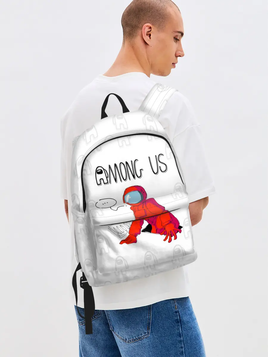 Рюкзак джинсовый / Among Us