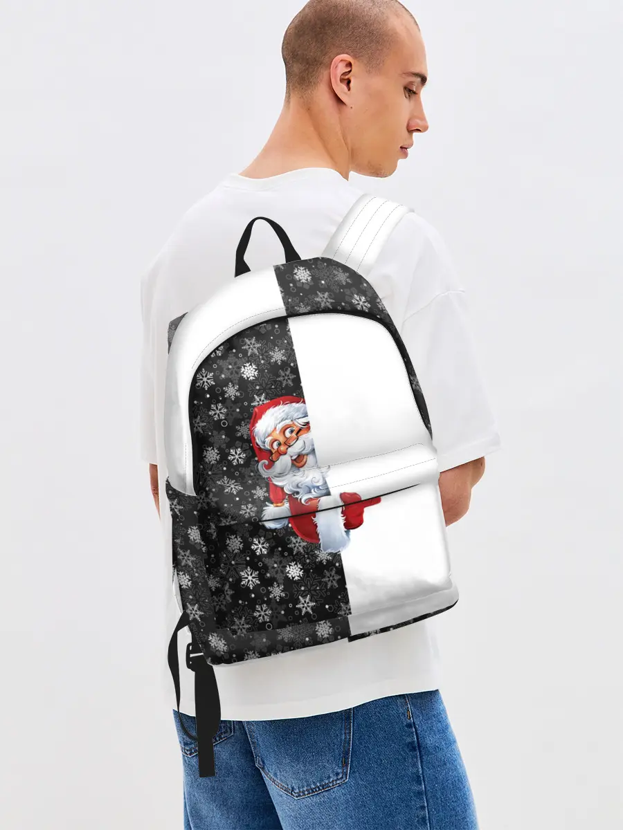 Рюкзак джинсовый / Дедушка Мороз