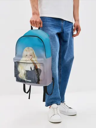 Рюкзак джинсовый / JENNIE BLACKPINK