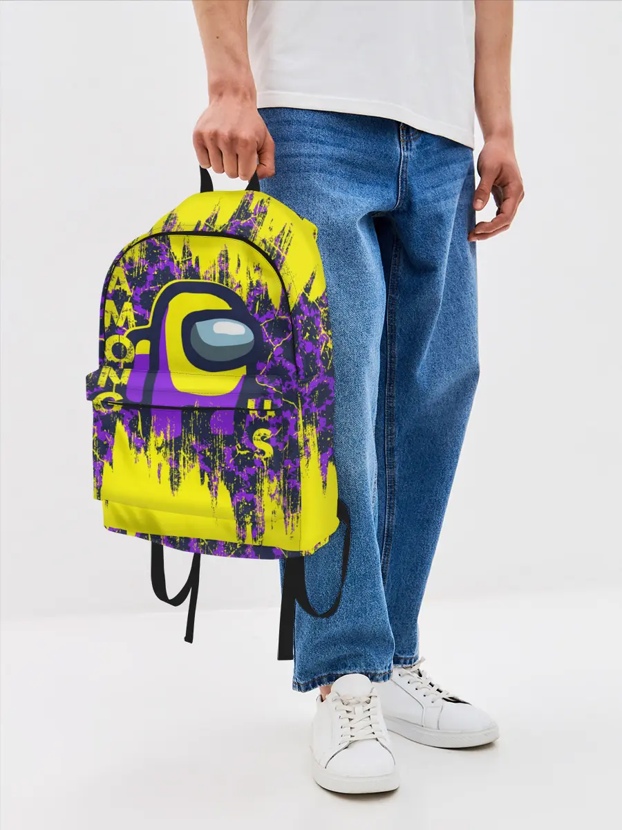 Рюкзак джинсовый / AMONG US