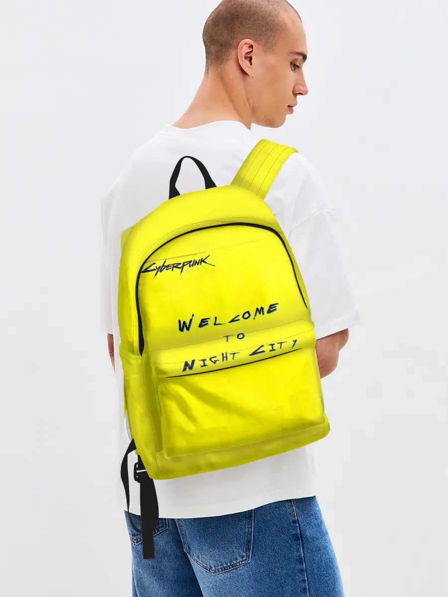 Рюкзак джинсовый / Cyberpunk 2077