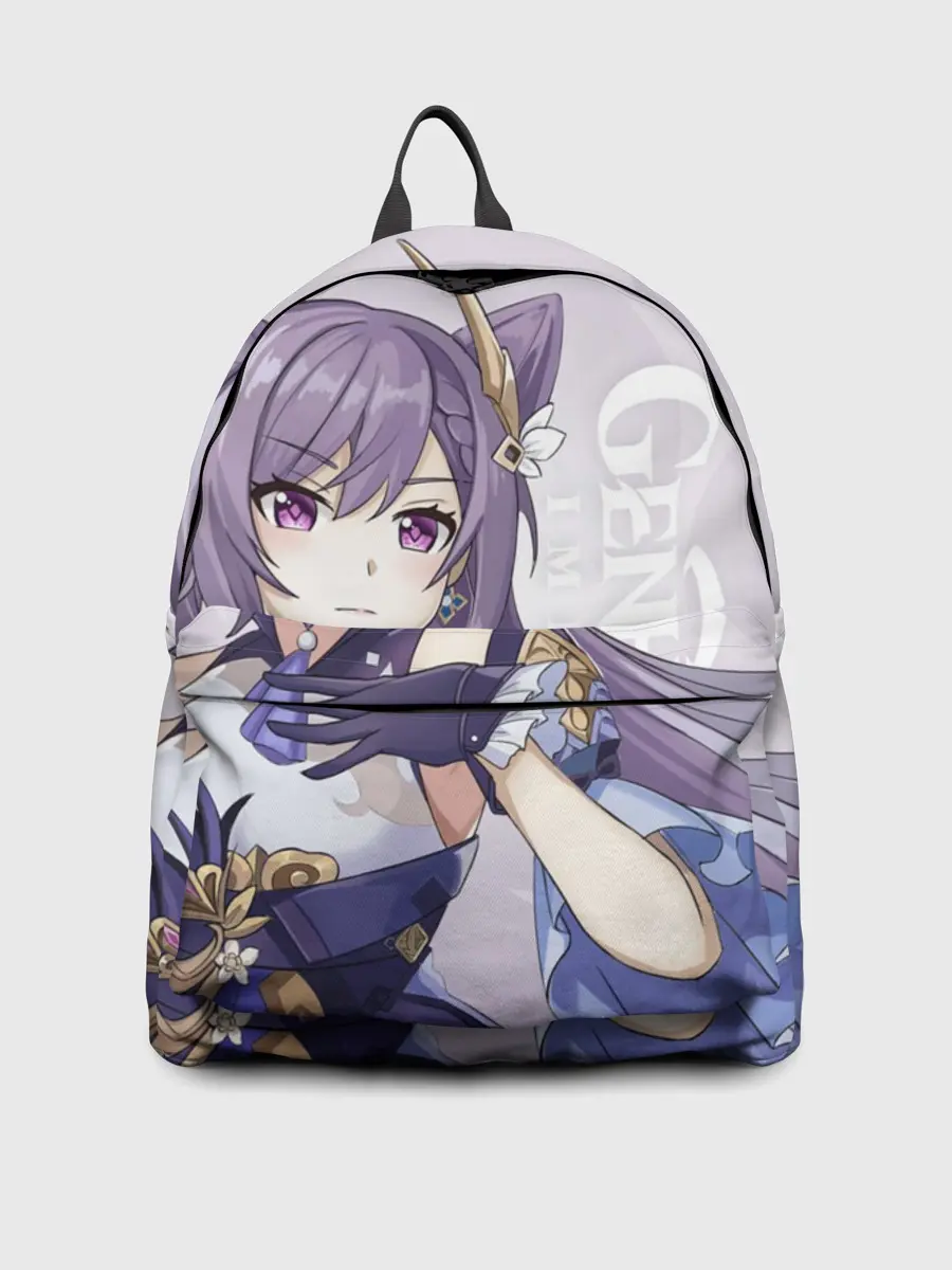 Рюкзак джинсовый / GENSHIN IMPACT, КЭ ЦИН