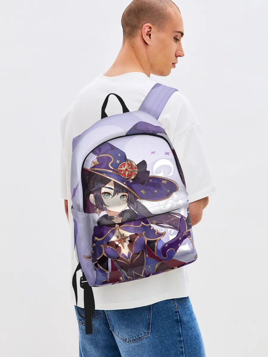 Рюкзак джинсовый / GENSHIN IMPACT, МОНА