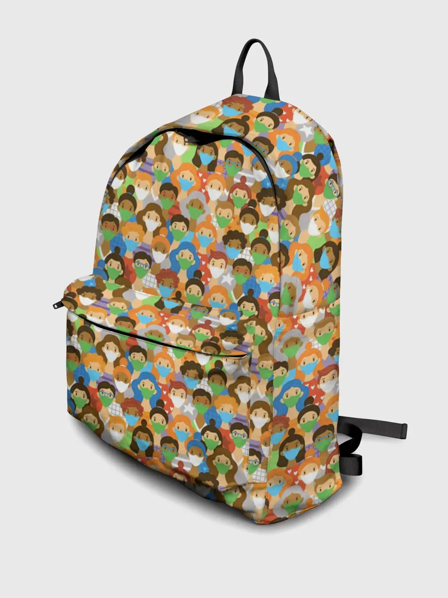 Рюкзак джинсовый / Масочный Режим