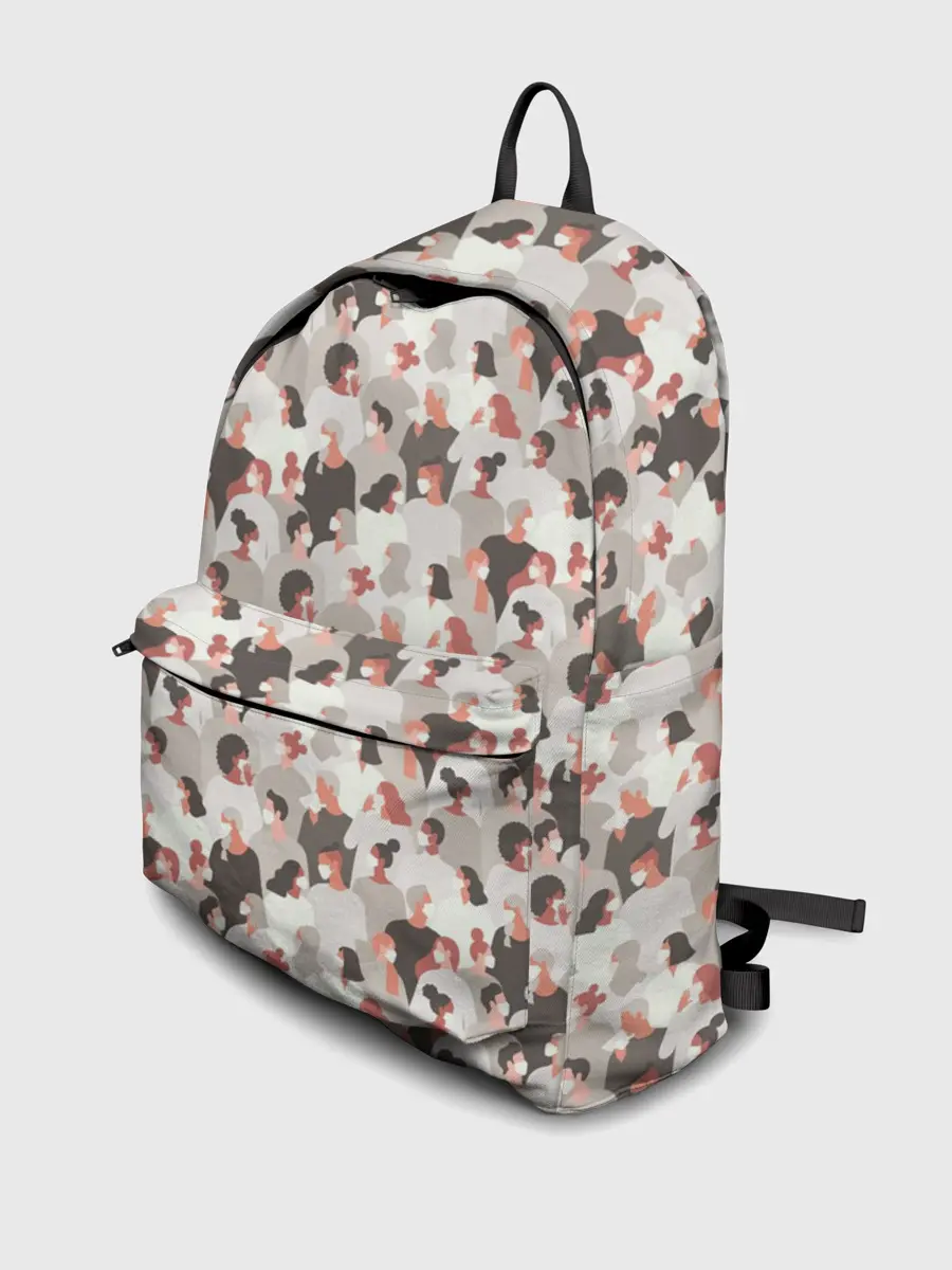 Рюкзак джинсовый / КоронаВирус