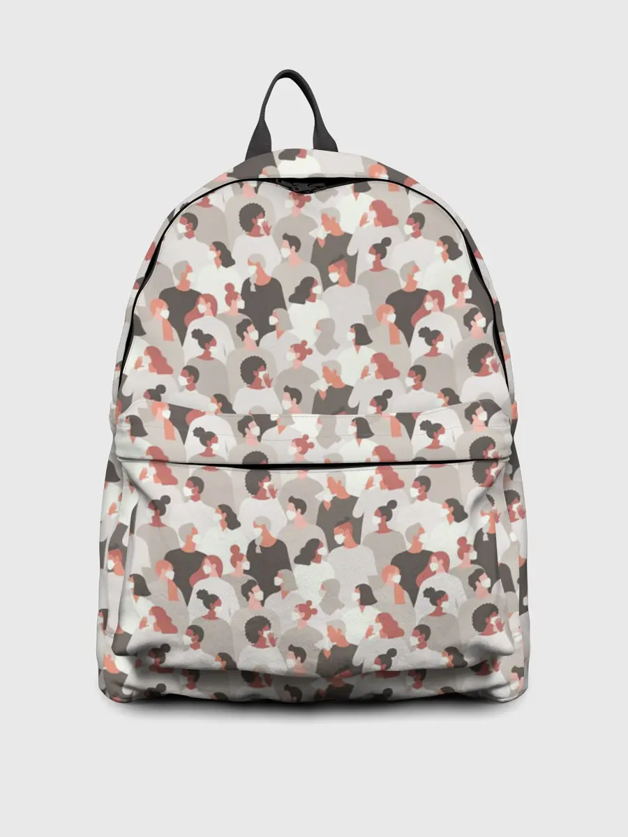 Рюкзак джинсовый / КоронаВирус