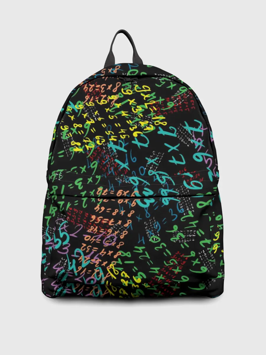 Рюкзак джинсовый / таблица умножения