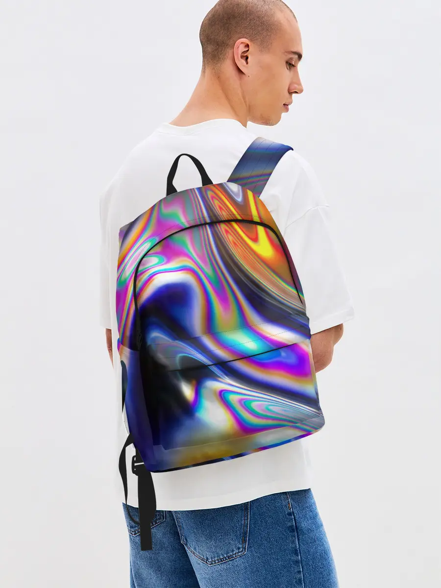 Рюкзак джинсовый / Токсичный