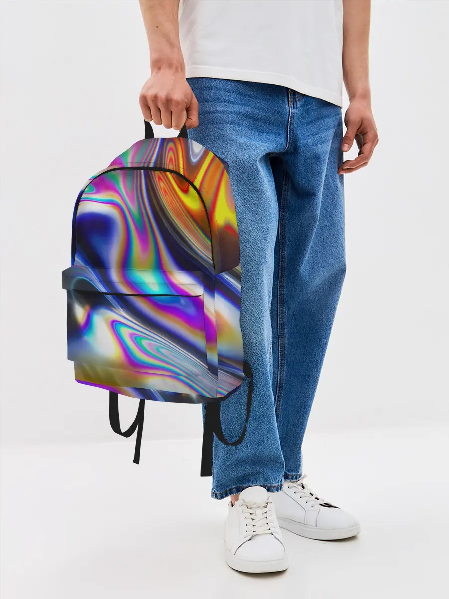 Рюкзак джинсовый / Токсичный