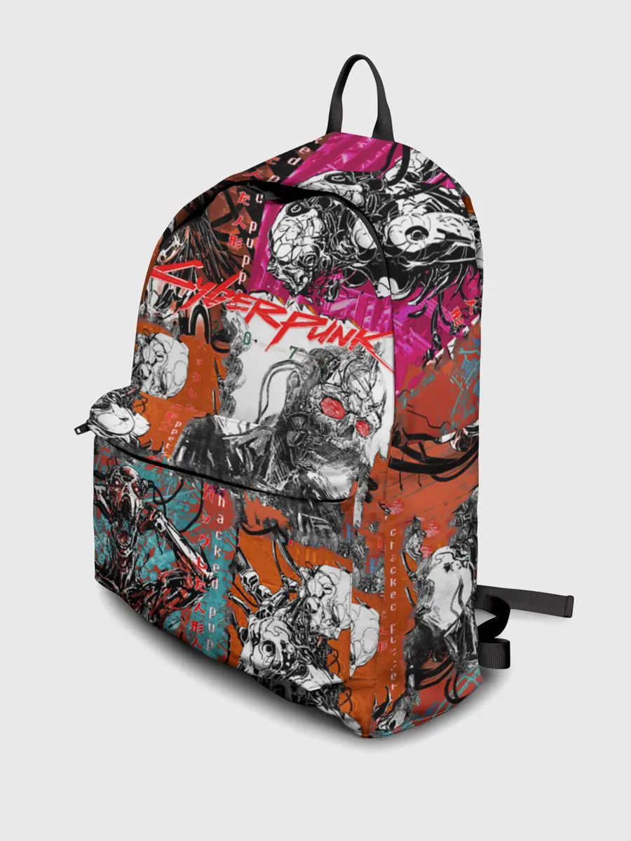 Рюкзак джинсовый / Cyberpunk 2077