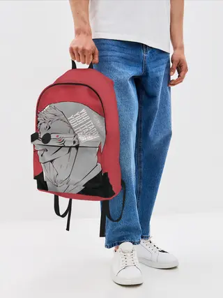 Рюкзак джинсовый / Магическая битва, jujutsu